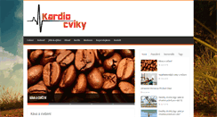 Desktop Screenshot of kardiocviky.cz