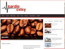 Tablet Screenshot of kardiocviky.cz